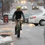 “Who wants to sit in Boston traffic in the winter?” asked Greg Ralich, who’d rather be pedaling.
